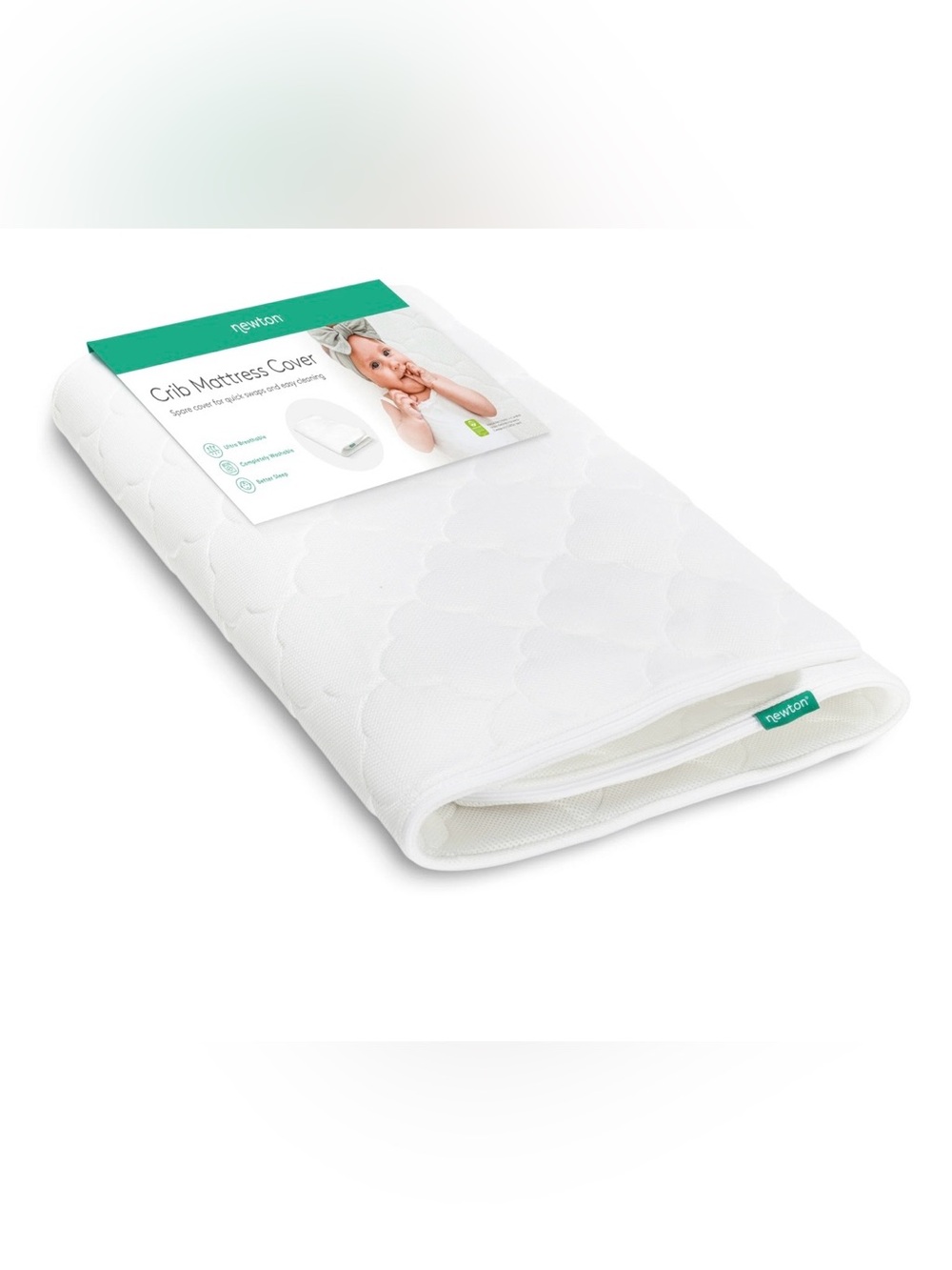 Newton Original Crib Mattress Cover - Pink